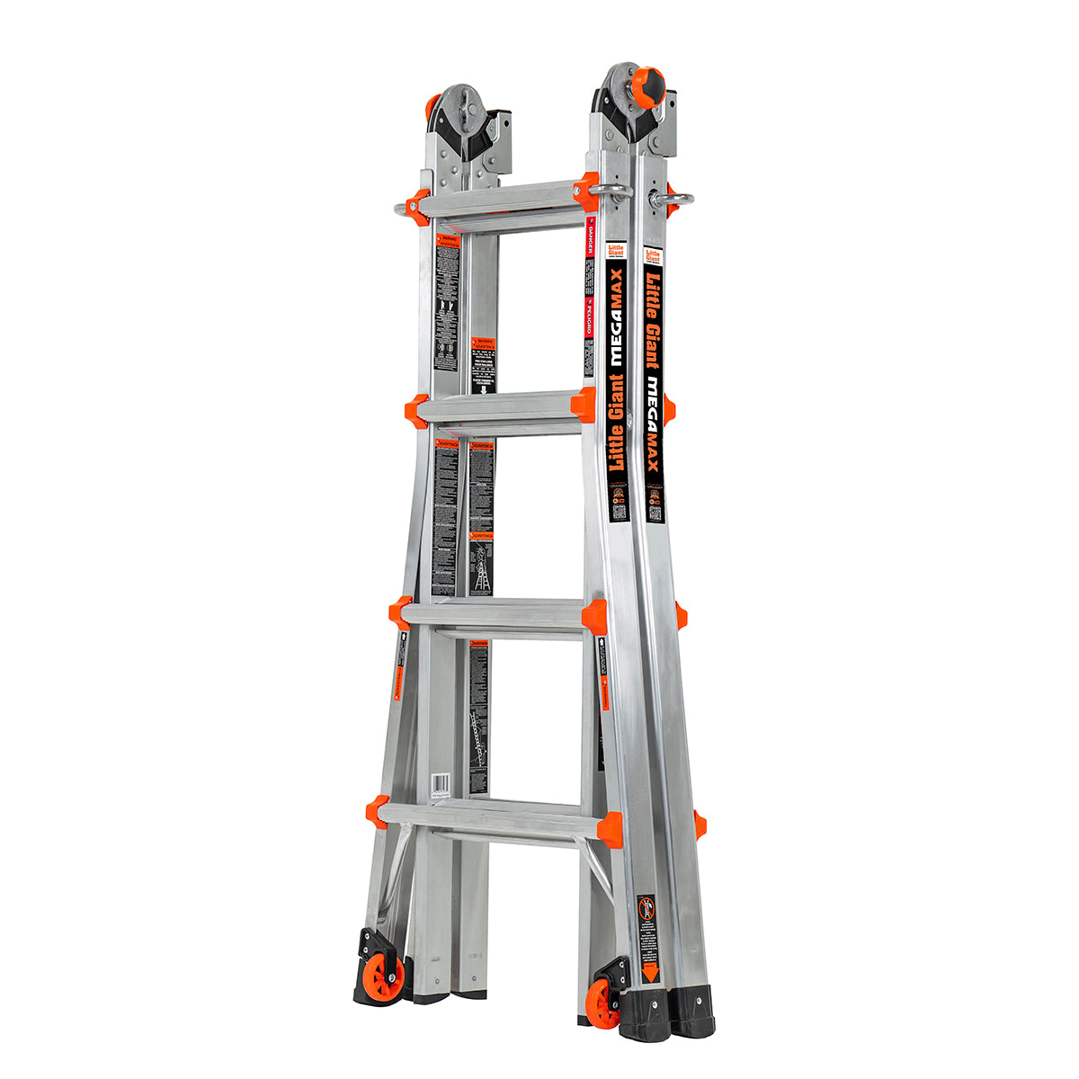 Escalera de Aluminio Multiposición 17' con Airdeck Tipo IA Megamax Little Giant 14417-001 (Demo)