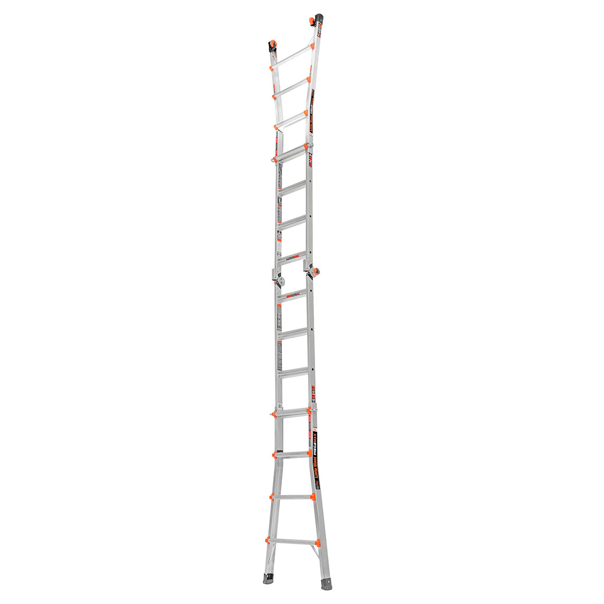 Escalera de Aluminio Multiposición 17' con Airdeck Tipo IA Megamax Little Giant 14417-001 (Demo)