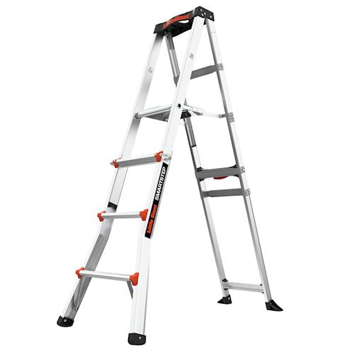 Escalera de Aluminio 4' (1.22 m) - 6' (1.83 m) Tipo IA SmartStep Little Giant 15304-002