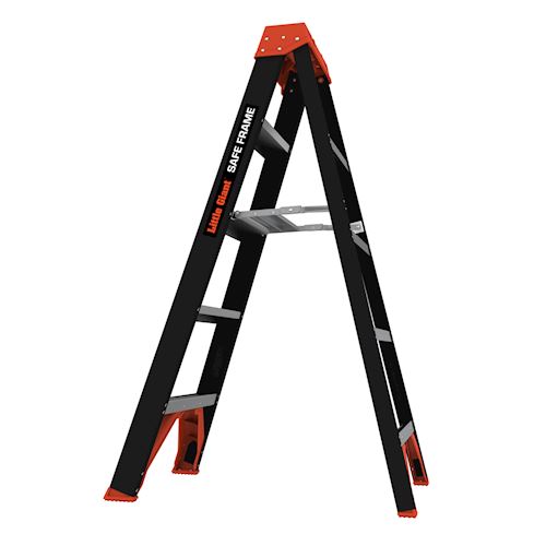 Escalera de Tijera Safe Frame 5' (1.52 m) Fibra de Vidrio Little Giant 15755B-001TH