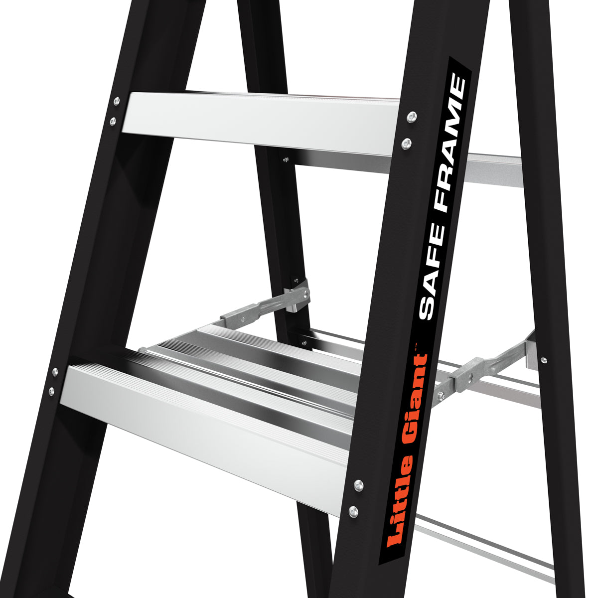 Escalera de Tijera Safe Frame 5' (1.52 m) Fibra de Vidrio Little Giant 15755B-001TH