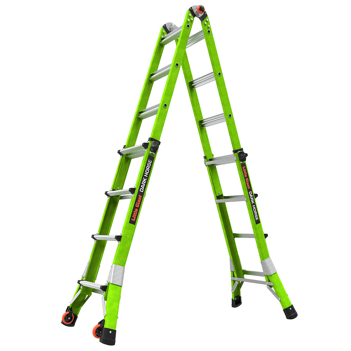 Escalera Multiposición Fibra de Vidrio 17' (5.18 m) AS/NZS Dark Horse 2.0 Little Giant 16117-440