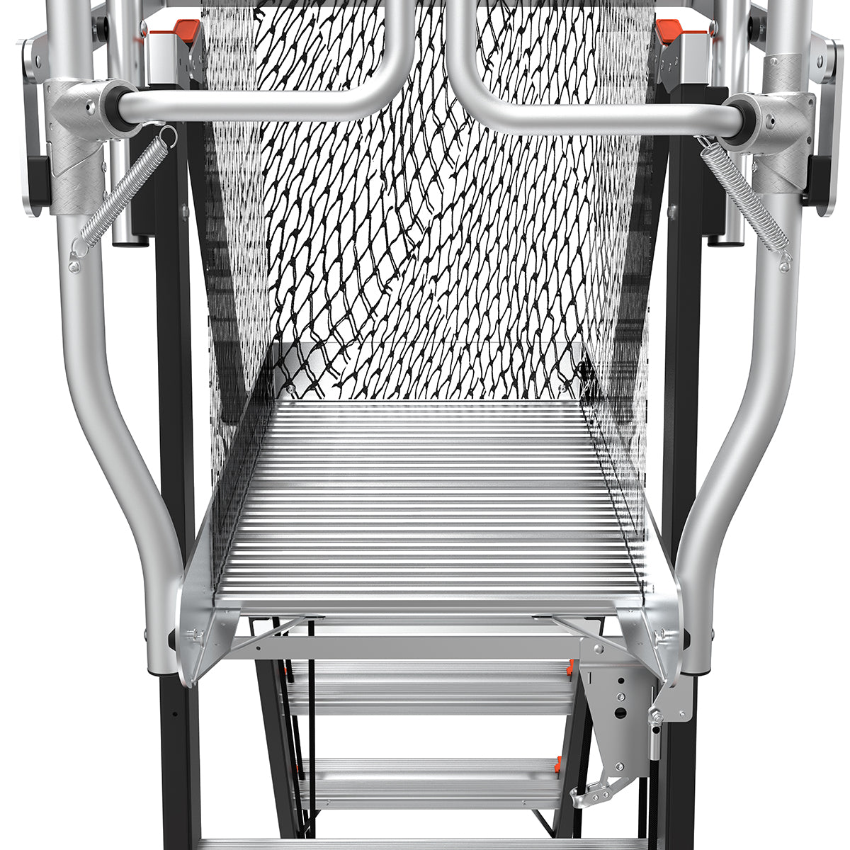 Escalera de Plataforma con Jaula de Seguridad 8' - 14' (2.44 m - 4.27 m) Fibra de Vidrio Tipo IAA Adjustable Safety Cage Little Giant 18515-817