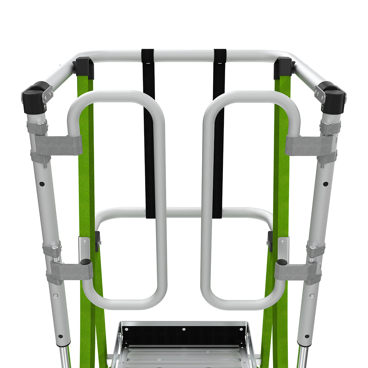 Escalera de Plataforma con Jaula de Seguridad 8' (2.41 m) Fibra de Vidrio Tipo IAA Safety Cage Little Giant 19708