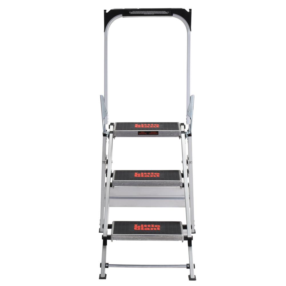 Escalera de Taburete de 3 peldaños Tipo IA Aluminio Safety Step 10310BA-D