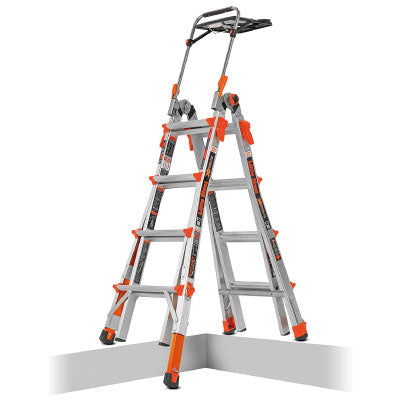 Escalera de Aluminio Multiposición 17' con Airdeck Tipo IA Xtreme Little Giant 12317-801D (Demo)
