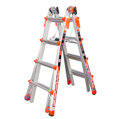 Escalera de Aluminio Multiposición 17' con Airdeck Tipo IA Xtreme Little Giant 12317-801D (Demo)