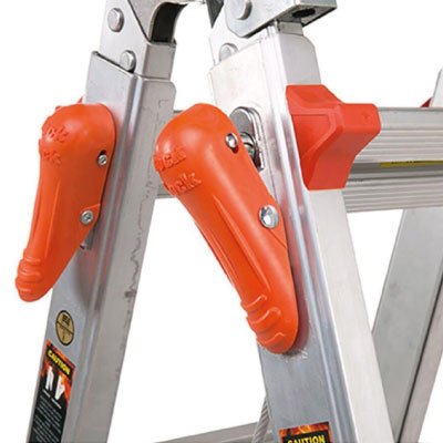 Escalera de Aluminio Multiposición 17' con Airdeck Tipo IA Xtreme Little Giant 12317-801D (Demo)