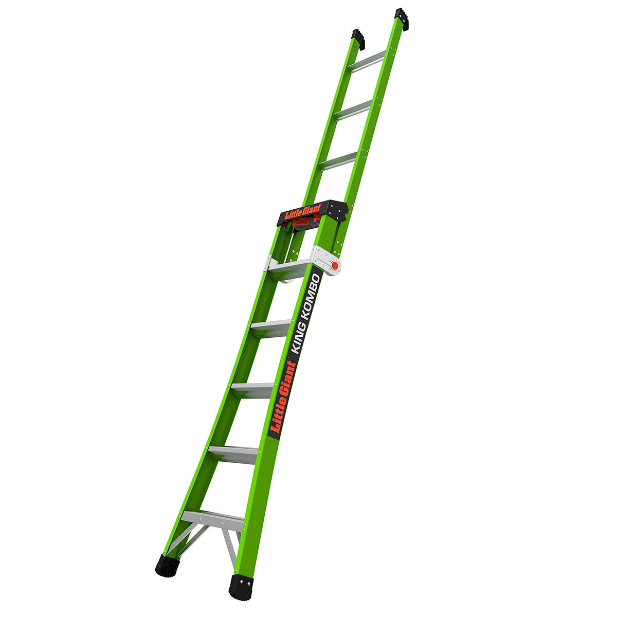 Escalera de Fibra de Vidrio Multiposición 6' Tipo IAA King Kombo Little Giant 13610-001 (Demo)