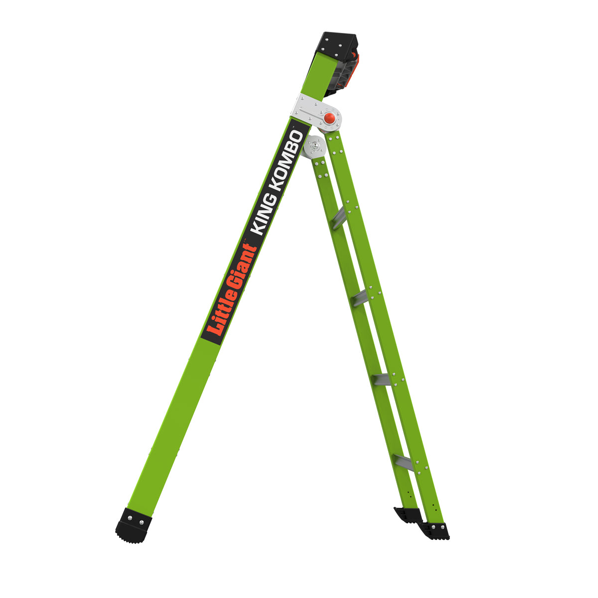 Escalera de Fibra de Vidrio Multiposición 6' Tipo IAA King Kombo Little Giant 13610-001 (Demo)