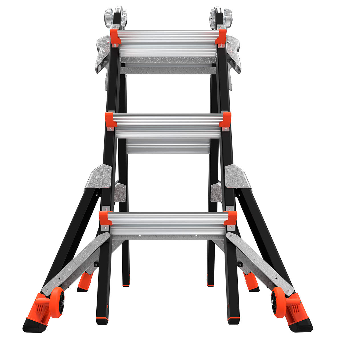 Escalera de Fibra de Vidrio Multiposición 13' Tipo IAA Dark Horse Little Giant 15143 (De Línea)