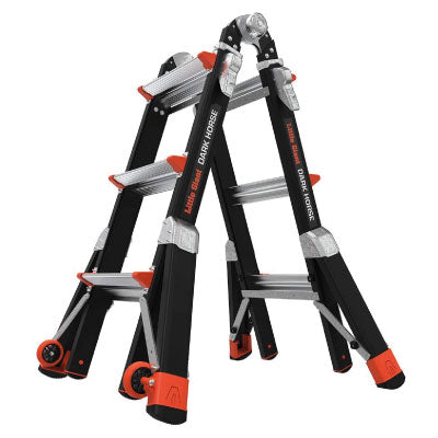 Escalera de Fibra de Vidrio Multiposición 13' Tipo IAA Dark Horse Little Giant 15143 (De Línea)