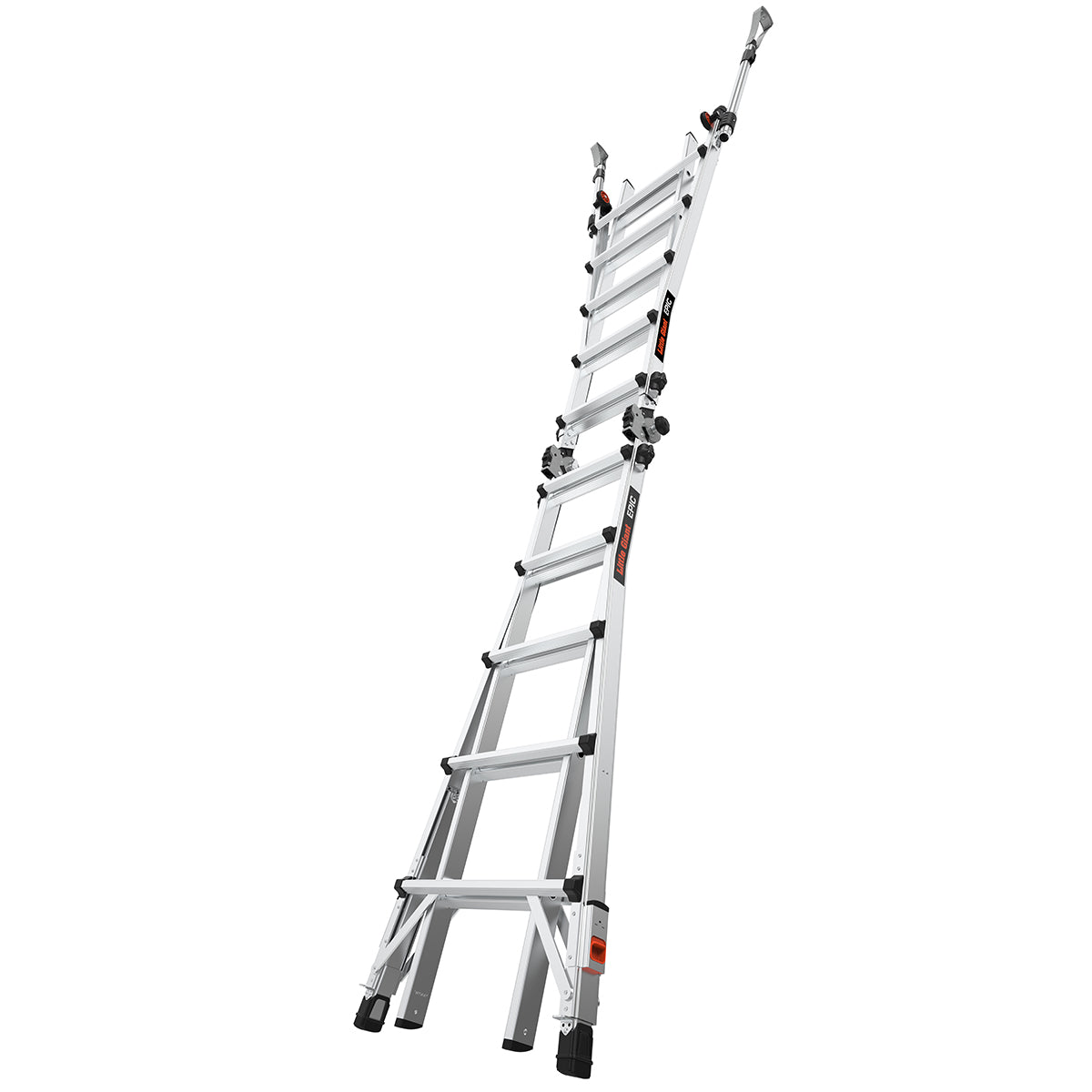Escalera de Aluminio Multiposición 22' con Airdeck y Rieles Tipo IA Epic Little Giant 16822-818 (Demo)