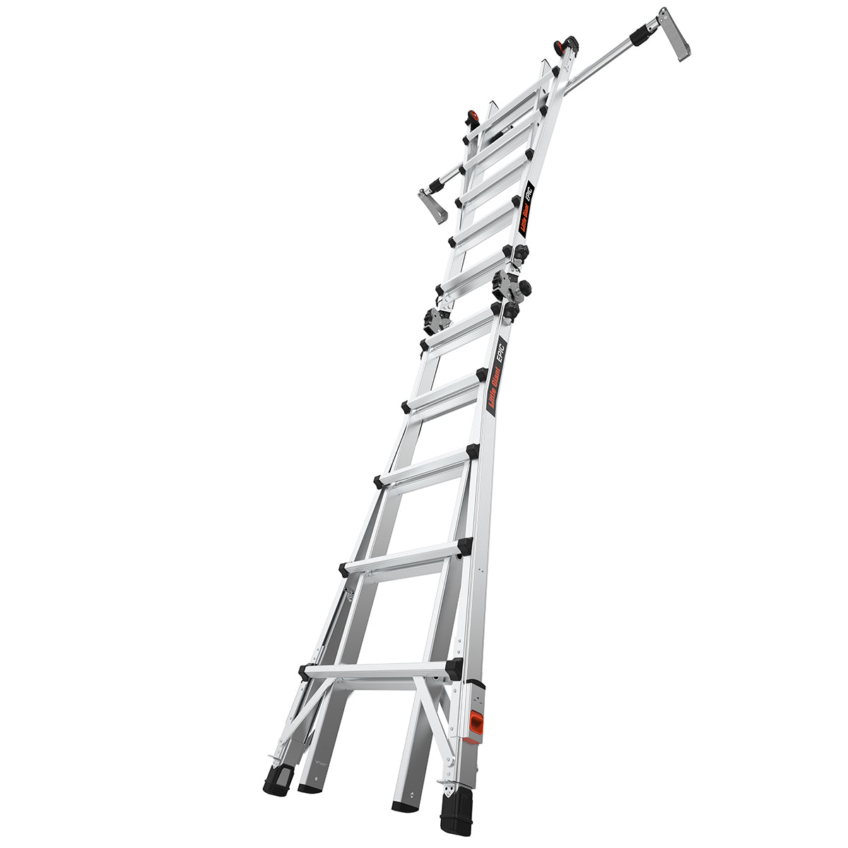 Escalera de Aluminio Multiposición 22' con Airdeck y Rieles Tipo IA Epic Little Giant 16822-818 (Demo)