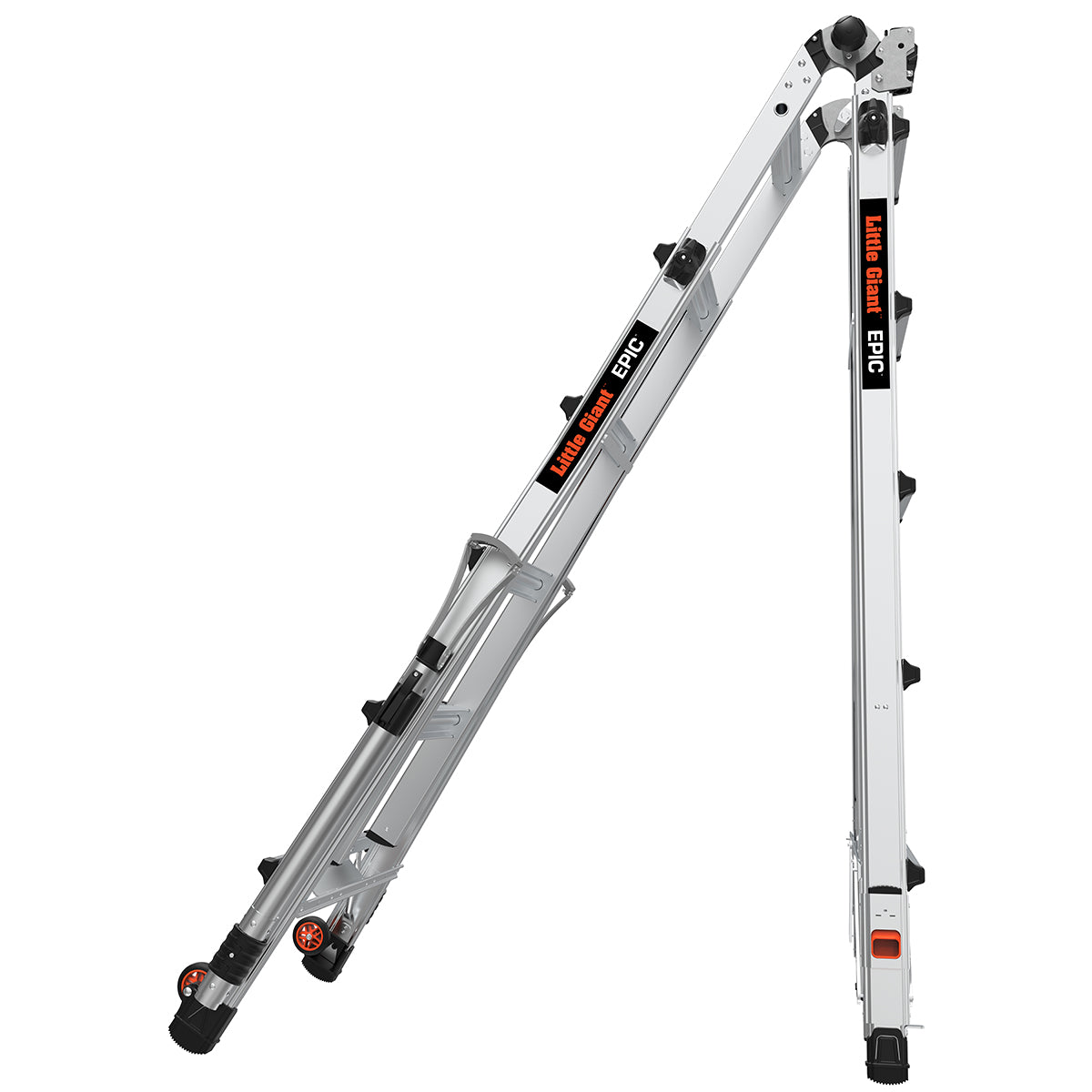 Escalera de Aluminio Multiposición 22' con Airdeck y Rieles Tipo IA Epic Little Giant 16822-818 (Demo)