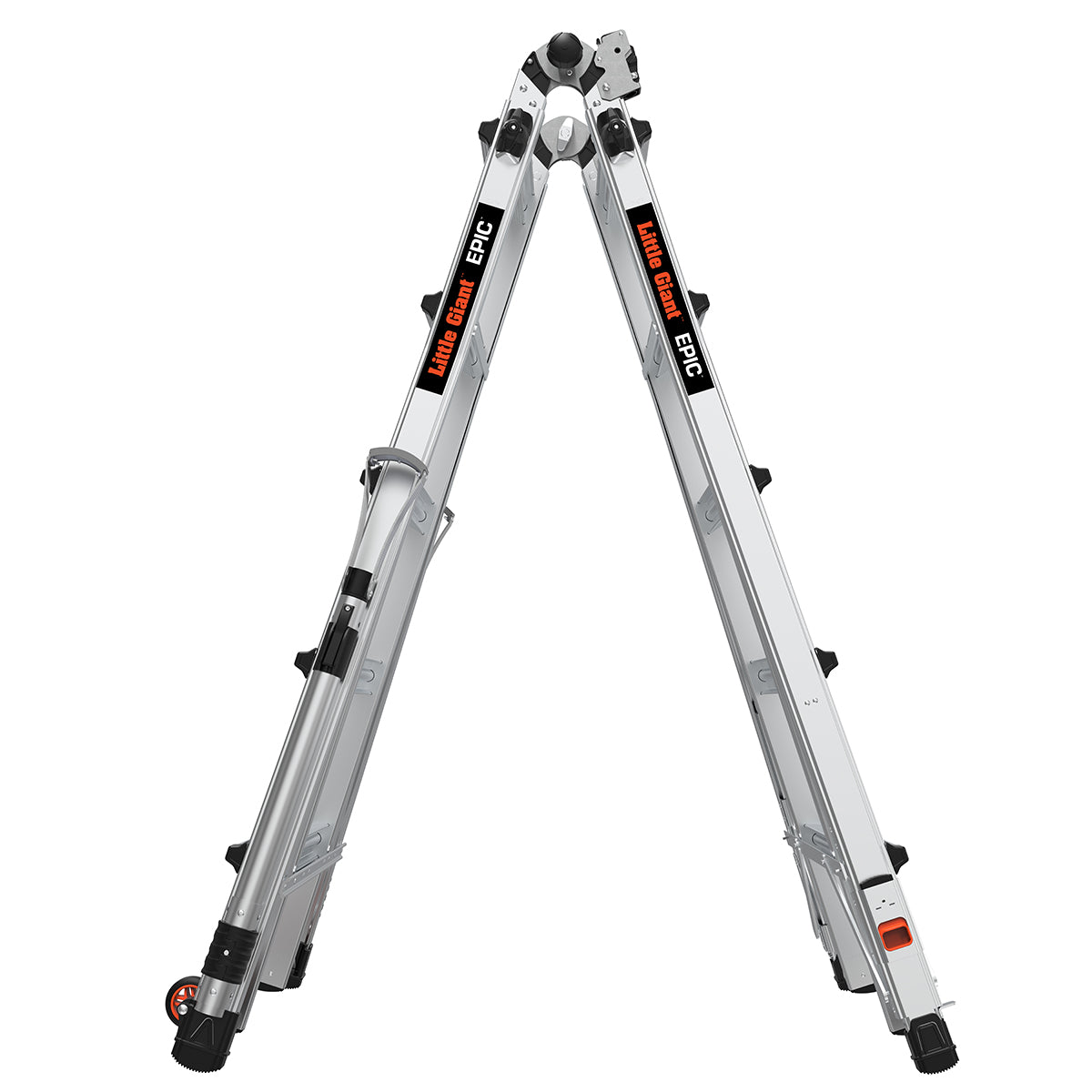 Escalera de Aluminio Multiposición 22' con Airdeck y Rieles Tipo IA Epic Little Giant 16822-818 (Demo)