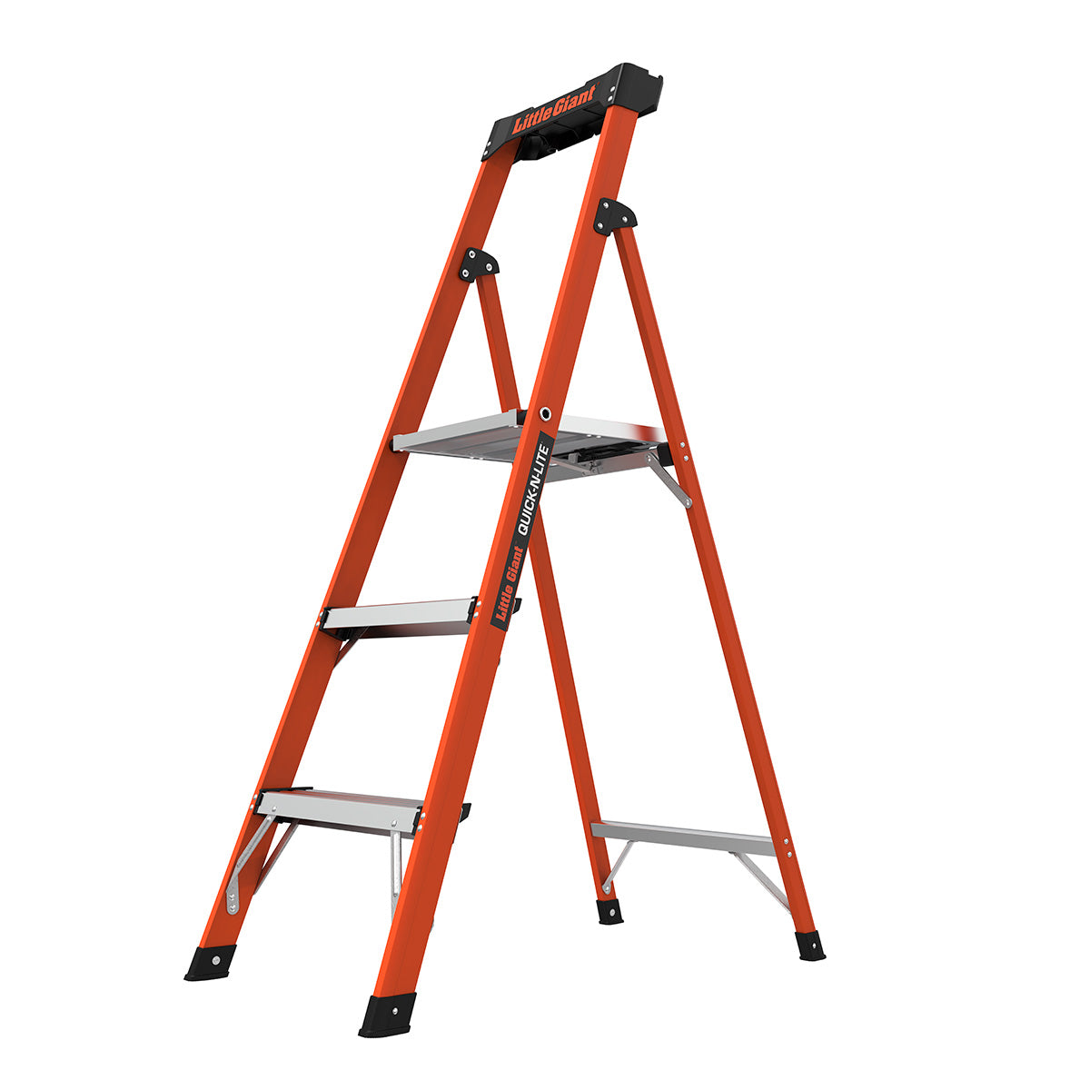 Escalera Fibra De Vidrio 5' (1.52 m) Quick-n-lite Little Giant 15355