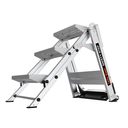 Escalera de Taburete de 3 peldaños Tipo IA Aluminio Safety Step 10310BA-D