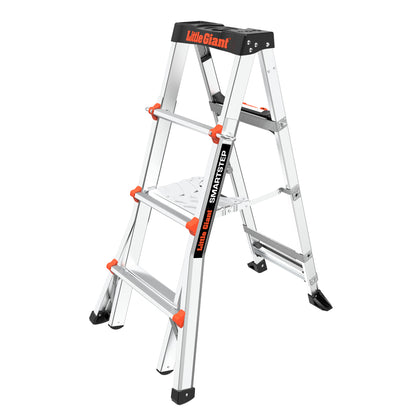 Escalera de Aluminio 4' (1.22 m) - 6' (1.83 m) Tipo IA SmartStep Little Giant 15304-002