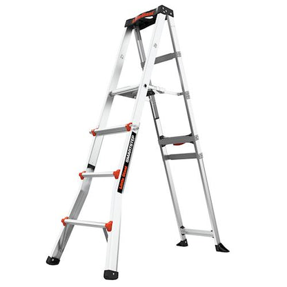 Escalera de Aluminio 4' (1.22 m) - 6' (1.83 m) Tipo IA SmartStep Little Giant 15304-002