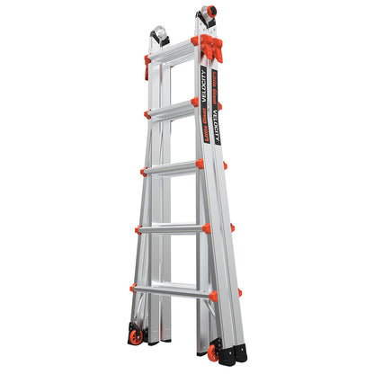 Escalera de Aluminio Multiposición 22' (6.7 m) Tipo IA Velocity Little Giant 15422-001 (Demo)
