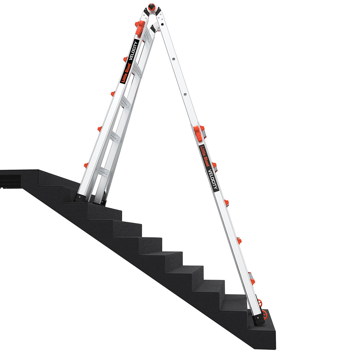 Escalera de Aluminio Multiposición 22' (6.7 m) Tipo IA Velocity Little Giant 15422-001 (Demo)