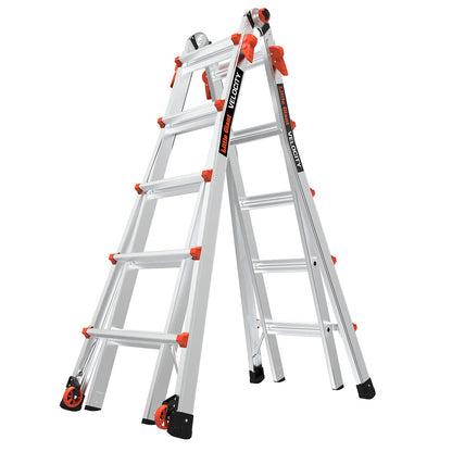Escalera de Aluminio Multiposición 22' (6.7 m) Tipo IA Velocity Little Giant 15422-001 (Demo)