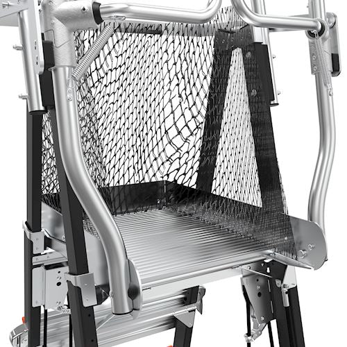 Escalera de Plataforma con Jaula de Seguridad 8' - 14' (2.44 m - 4.27 m) Fibra de Vidrio Tipo IAA Adjustable Safety Cage Little Giant 18515-817