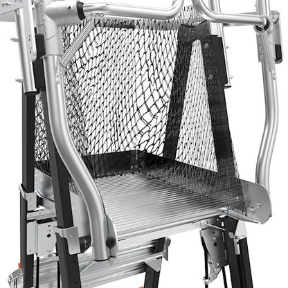 Escalera de Plataforma con Jaula de Seguridad 8' - 14' (2.44 m - 4.27 m) Fibra de Vidrio Tipo IAA Adjustable Safety Cage Little Giant 18515-817