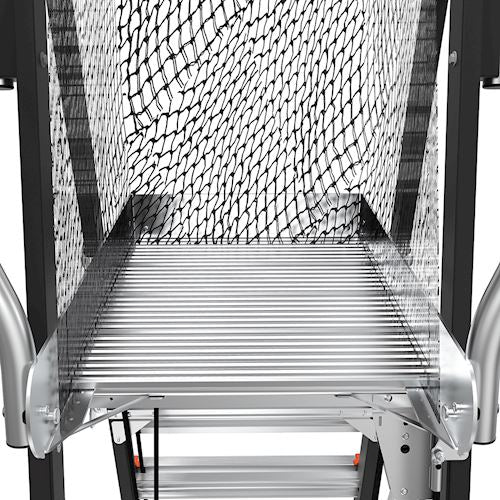 Escalera de Plataforma con Jaula de Seguridad 8' - 14' (2.44 m - 4.27 m) Fibra de Vidrio Tipo IAA Adjustable Safety Cage Little Giant 18515-817