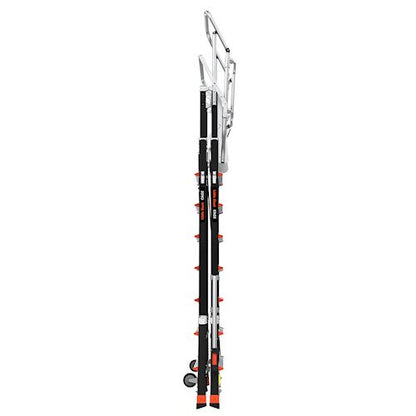 Escalera de Plataforma con Jaula de Seguridad 8' - 14' (2.44 m - 4.27 m) Fibra de Vidrio Tipo IAA Adjustable Safety Cage Little Giant 18515-817