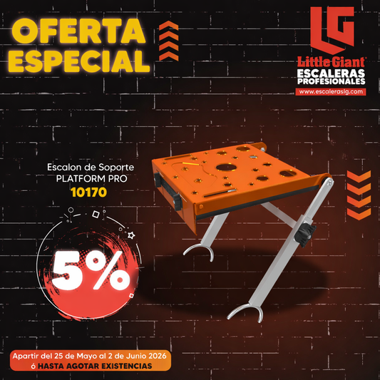 Escalon de Soporte PLATFORM PRO™ Little Giant  10170