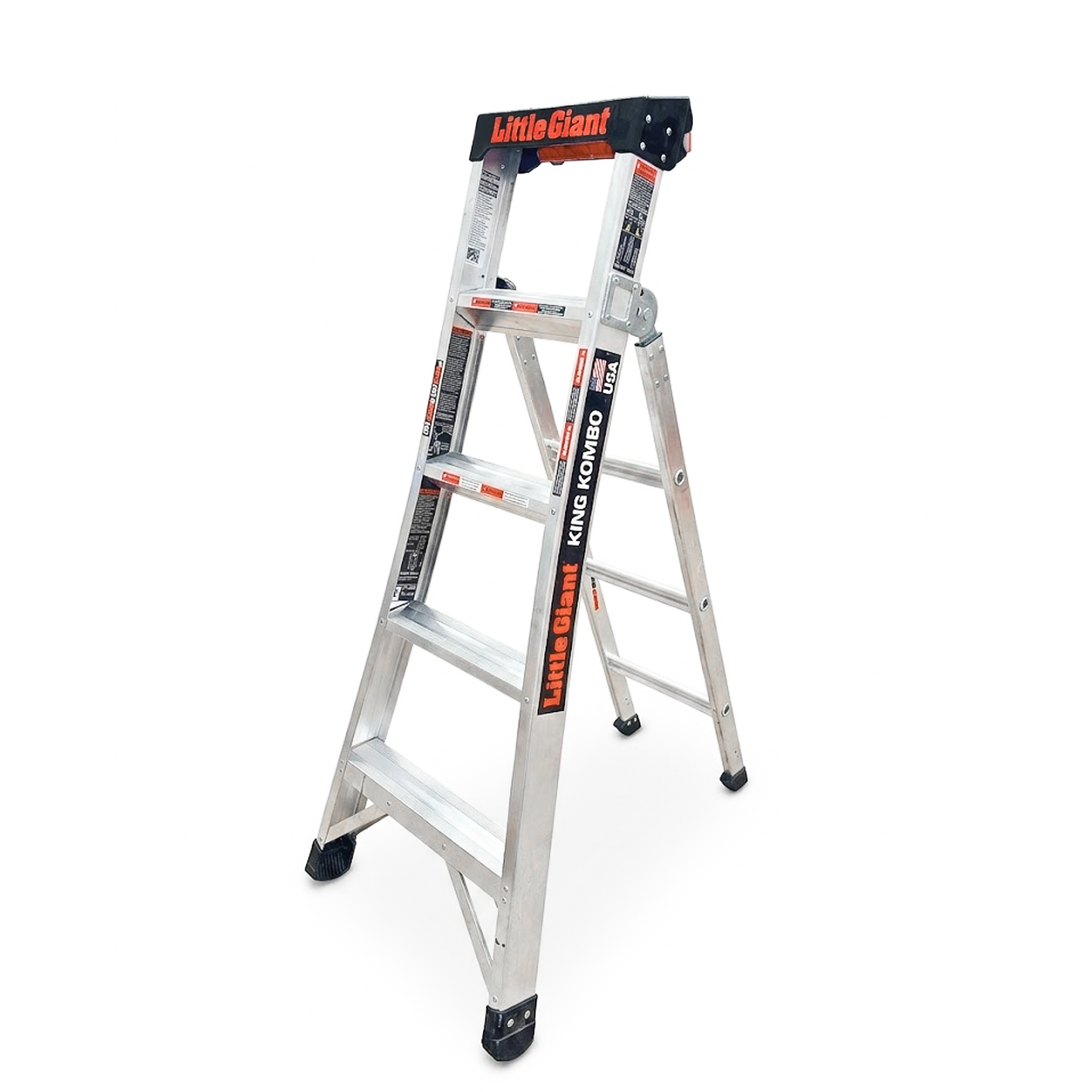 Escalera de Aluminio Multiposición 5' Tipo I King Kombo Little Giant 14905-002