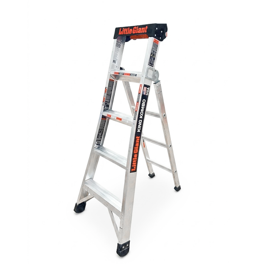 Escalera de Aluminio Multiposición 5' Tipo I King Kombo Little Giant 14905-002