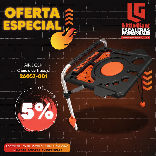 Bandeja Charola de Trabajo AIR DECK Little Giant 26057-001