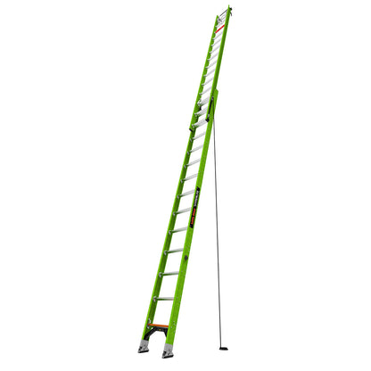 Escalera de Extension 28' (8.53 m) Hyperlite ANSI Tipo IA  Fibra de Vidrio Little Giant 18528 Con Ground Cue y Reposa Poste