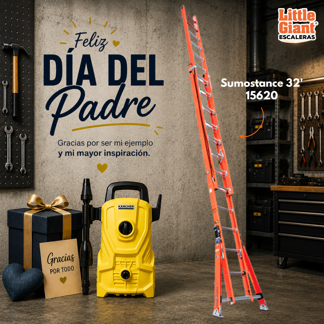 Escalera de Extensión 32' 15620 + Karcher