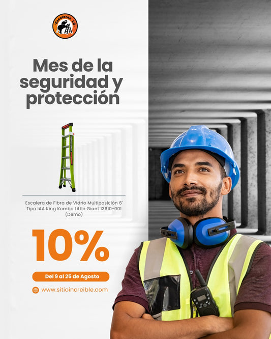 Escalera de Fibra de Vidrio Multiposición 6' Tipo IAA King Kombo Little Giant 13610-001 (Demo)