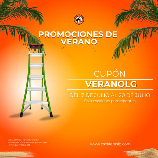 Escalera de Fibra de Vidrio Multiposición 6' Tipo IAA King Kombo Little Giant 13610-001 (Demo)