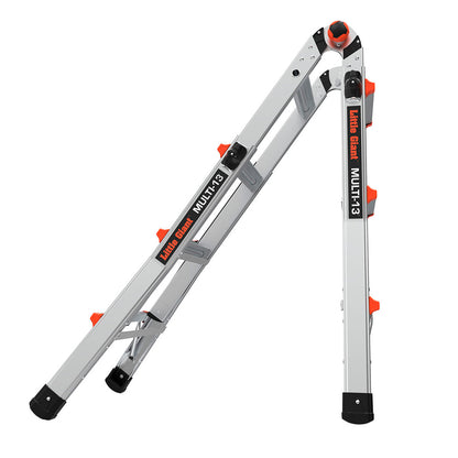 Escalera de Aluminio Multiposición 13’ 16513-001D + Karcher