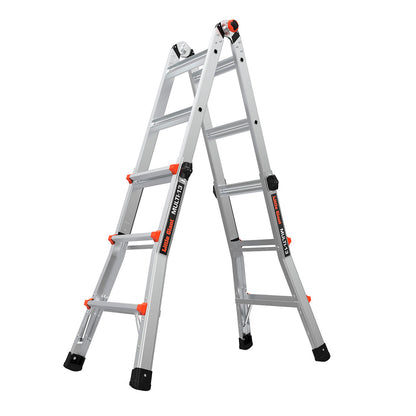 Escalera de Aluminio Multiposición 13’ 16513-001D + Karcher