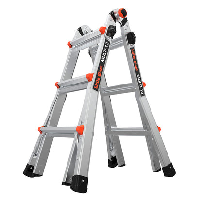Escalera de Aluminio Multiposición 13’ 16513-001D + Karcher