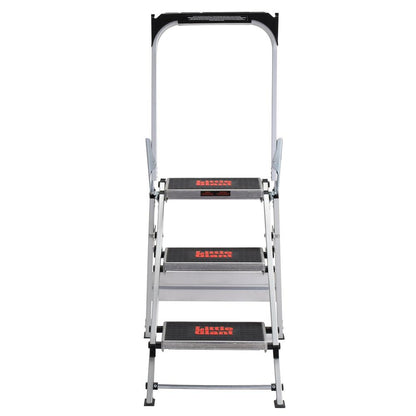 Escalera de Taburete de 3 peldaños Tipo IA Aluminio Safety Step 10310BA-D