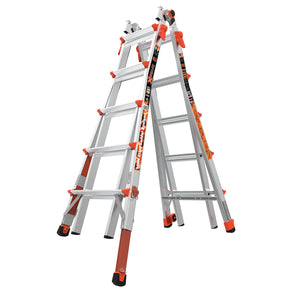 Escalera de Aluminio Multiposición 22' con Airdeck Tipo IA Xtreme Little Giant 12822-828 (Demo)