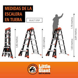 Escalera Select Step 6'-10' Type IAA Little Giant 15131 (De Línea)